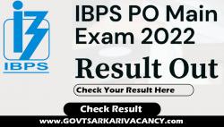 IBPS PO result 2022 (Out) @ibps.in, transfer Link, benefit List, and Marks Details Here