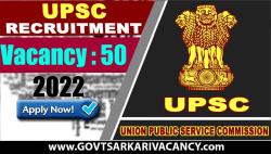 UPSC Vacancy 2022: Posts Assistant Director, Junior Scientific Officer, Apply Here