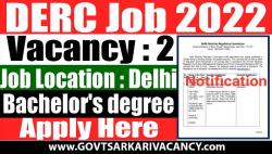 DERC Job 2022: Salary of selected candidates starting from ₹ 34800, apply soon